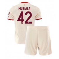 Bayern Munich Jamal Musiala #42 Fußballbekleidung 3rd trikot Kinder 2024-25 Kurzarm (+ kurze hosen)